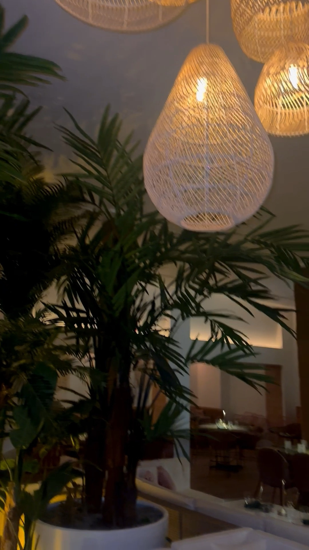 Loving the lush greenery, organic rattan pendants, and crisp white seating ✨ A perfect balance of nature and modern elegance.
#OrganicDesign #RattanLighting #CrispWhite #InteriorElegance #GreeneryVibes #ChicInteriors #TimelessStyle

#LTKHome #LTKvlog #LTKdayinmylife