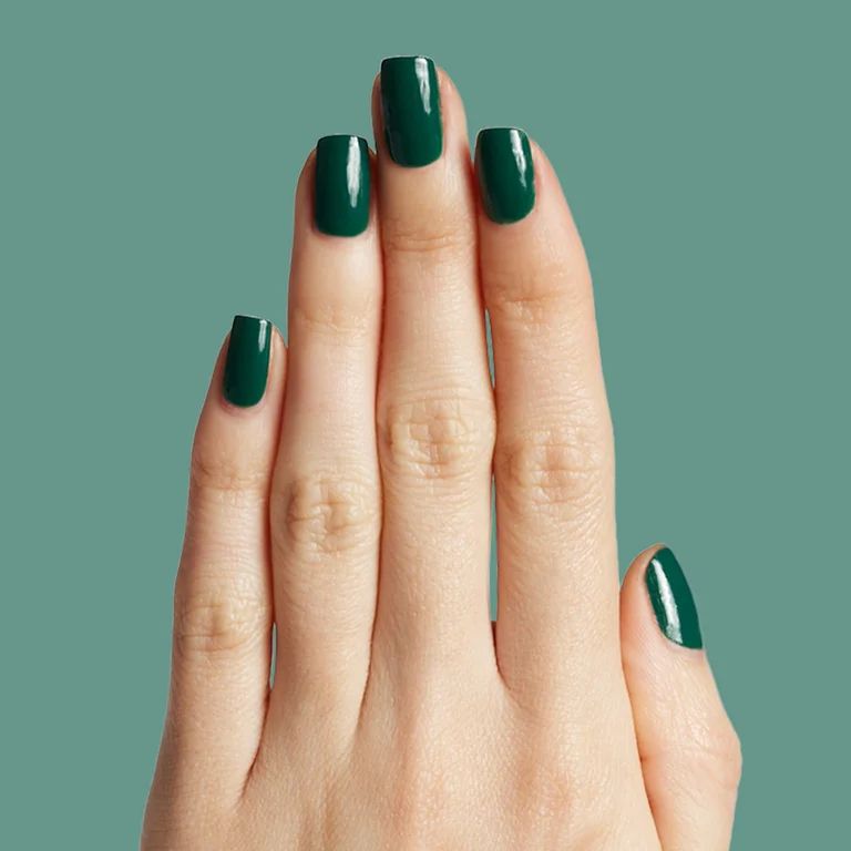 Olive & June Quick Drying Nail Polish, Fiddlefig, Deep Green, 0.3 fl oz | Walmart (US)