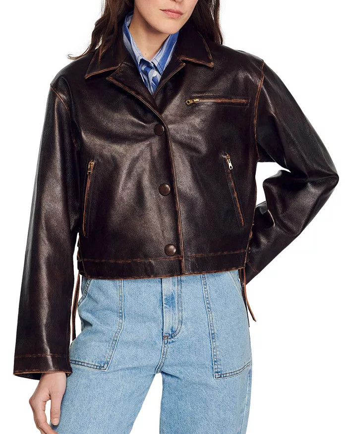 Jude Leather Jacket | Bloomingdale's (US)