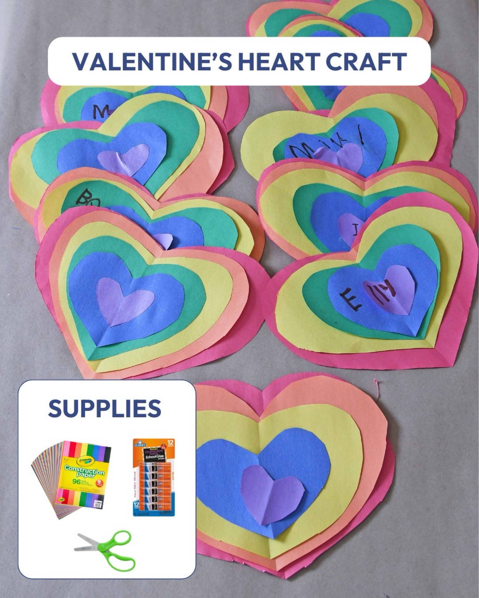 A simple craft combining rainbows and hearts is a great activity to do with your kids! Only three supplies needed. (That you probably already have!)

#LTKKids #LTKFamily #LTKSeasonal