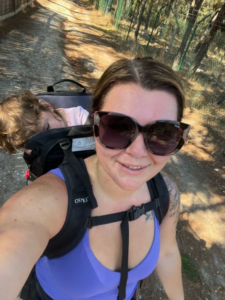 Stair workout with my girl! This Osprey child carrier is amazing. Perfect for hikes and daily walks and so much more. 

#LTKkids #LTKfit #LTKfamily