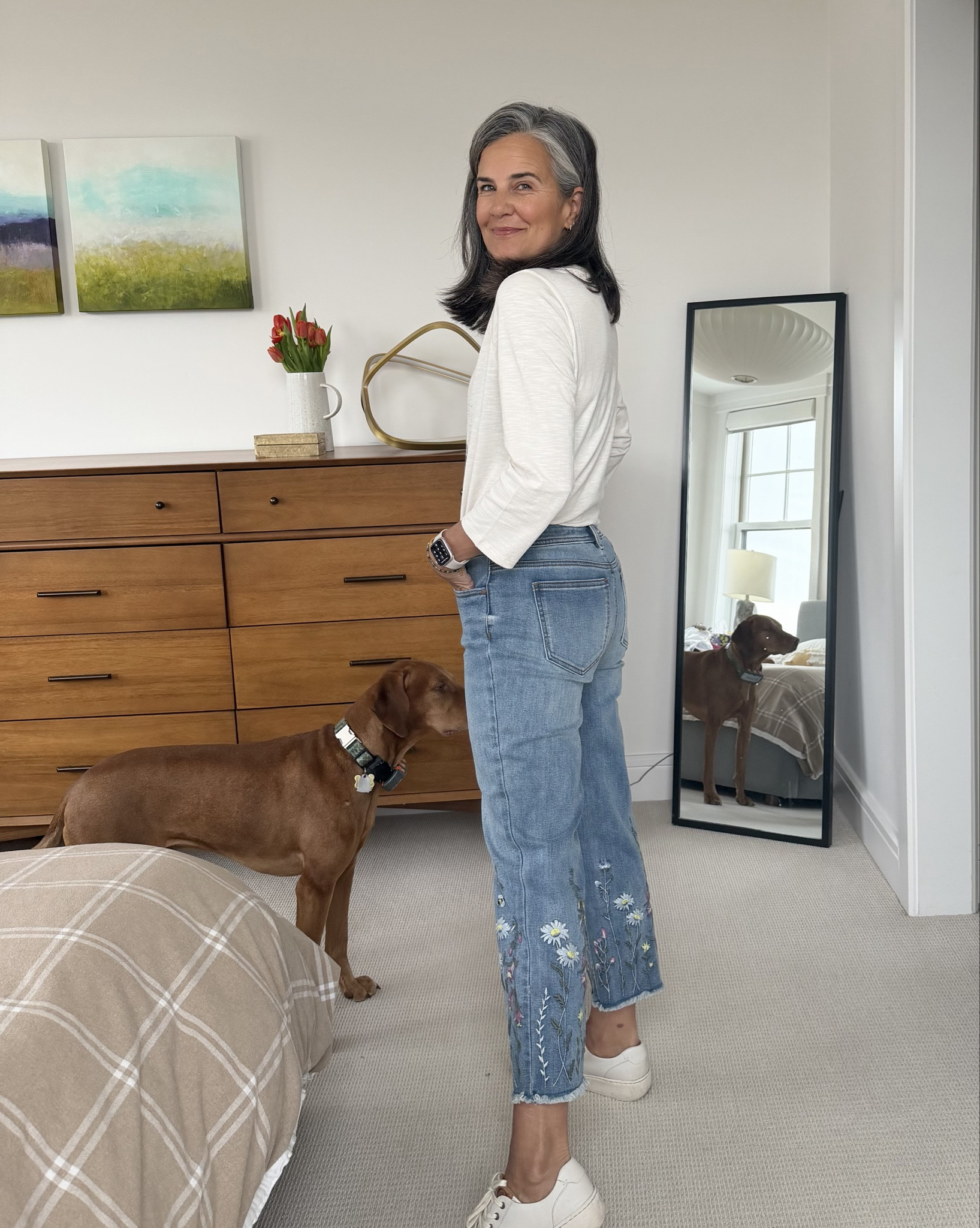 Spring style, refreshed 🌿
Sharing a few easy looks from my latest @coldwatercreek haul—pieces that feel just right for this in-between season. Think soft layers, fresh color, and denim with a little personality (those embroidered details are everything).
These are the kinds of outfits that work for real life—school runs, lunches, travel days—while still feeling pulled together.
Which look is your favorite? 1, 2, 3 or 4?

#SpringStyle #ColdwaterCreek  #EffortlessStyle #WardrobeRefresh

#LTKootd #LTKmomlife #LTKOver40