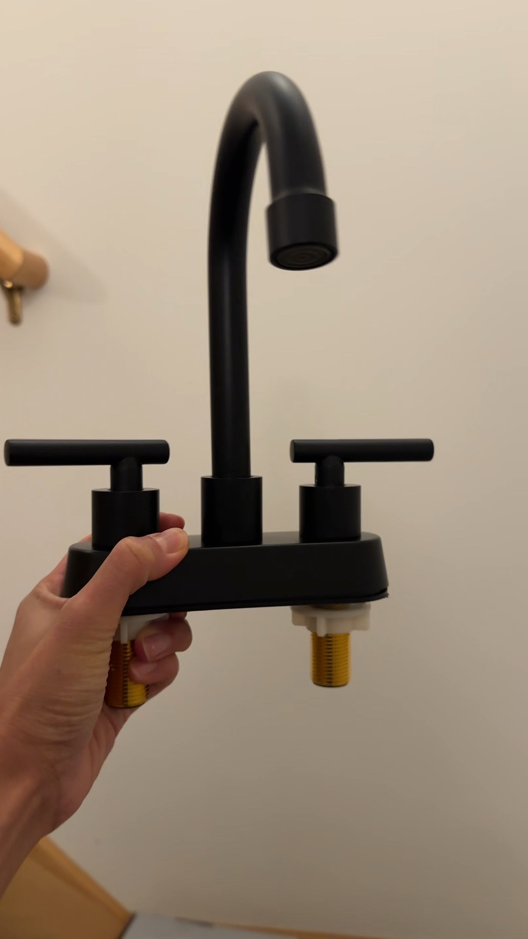 Started with painting the bathroom, replacing the lights and on a whim we’re now replacing the faucets in the whole house 😂. Black will go in our upstairs bathrooms and we bought a different  gold faucet that will go on our main floor. 

Loving these bathroom faucets. They are so sleek, modern and will match the new lighting 💡🤗! They’re  an amazing transformation piece for under $50! 🙌🏽

#LTKWatchNow #LTKHome #LTKFindsUnder50