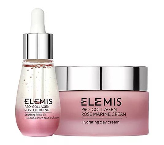 Make Your Selection: ELEMIS Pro-Collagen Rose Ritual Hydration Duo | QVC