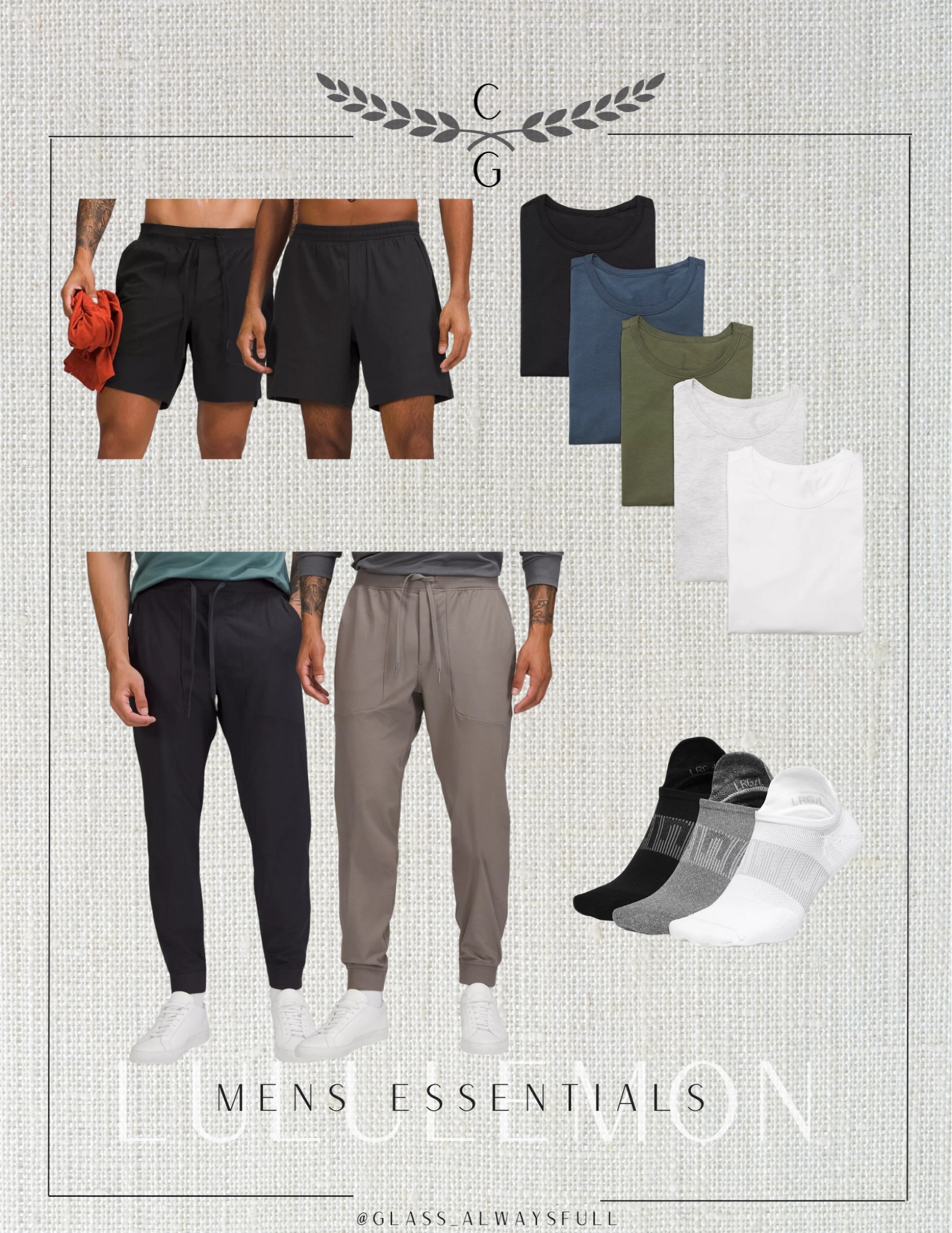 My husband loves these joggers! He’s 5’9” and got the shorter length and they fit perfectly! These shorts are great too, he wears size medium. Lululemon men’s, men’s outfit, men’s Lululemon, men’s joggers, gifts for him, men’s gifts, men’s Christmas gifts, men’s t-shirts, men’s athletic shorts. Callie Glass @glass_alwaysfull 


#LTKGiftGuide #LTKSeasonal #LTKmens