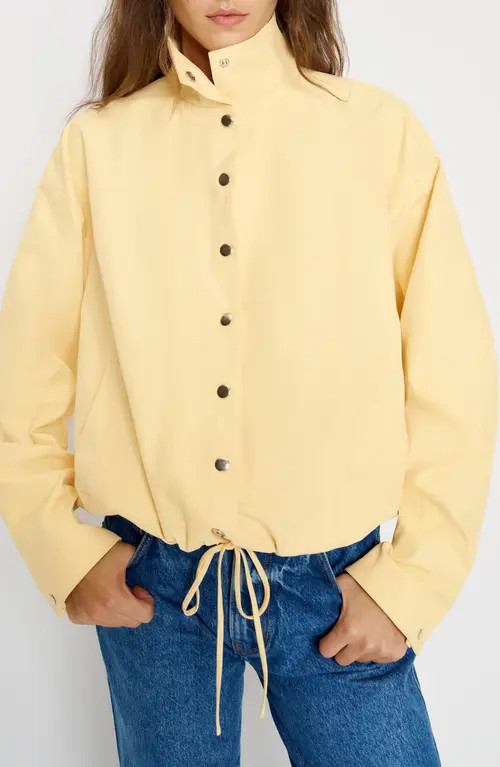 Reformation Lennon Jacket in Butter Yellow at Nordstrom, Size X-Large | Nordstrom