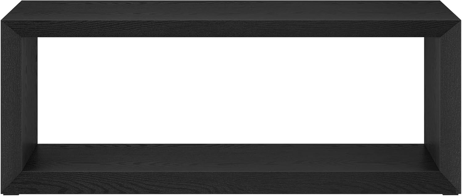 Henn&Hart Osmond Coffee Table, 48" Wide, Black | Amazon (US)