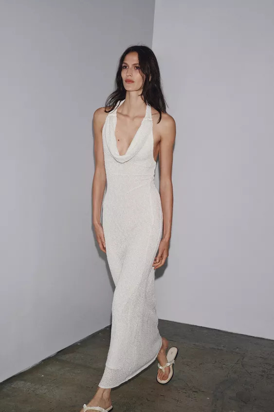 RUSTIC SCARF DRESS | Zara US