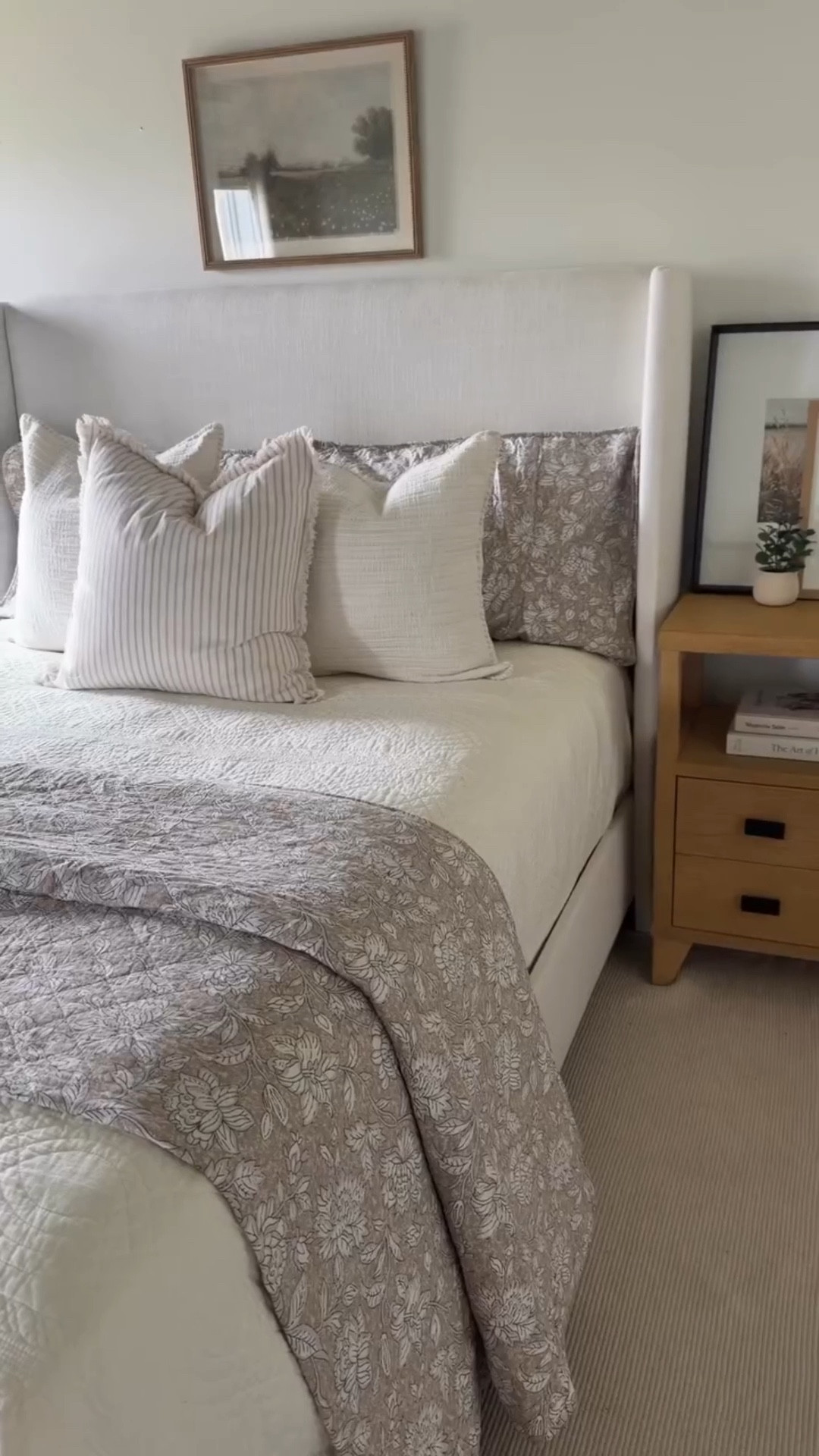 It’s officially spring refresh season and my bedroom is getting a light, airy update. 🤍🌿 

This lightweight quilt from Bed Bath & Beyond is everything—such a soft neutral floral that instantly brightens the space. Paired it with crisp white pillows for that clean, fresh spring feel.

Hurry, the Better Sleep, Bigger Savings sale is going on now with up to 50% off on select bedroom pieces! It ends tomorrow 4/7. 😍

#springdecor #bedroomrefresh #neutralhome #cozybedroom lightandairy homedecorfinds affordabledecor bedroominspo springhome modernfarmhouse homeinspiration decoronabudget bedbathandbeyond simpledecor freshspaces

#LTKOver40 #LTKHome #LTKSeasonal