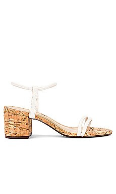 Schutz Gimenez Mid Sandal in Pearl from Revolve.com | Revolve Clothing (Global)