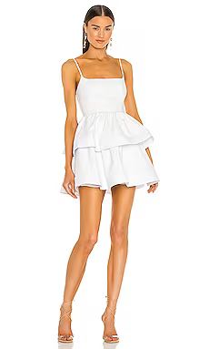 NBD Katerina Mini Dress in White from Revolve.com | Revolve Clothing (Global)
