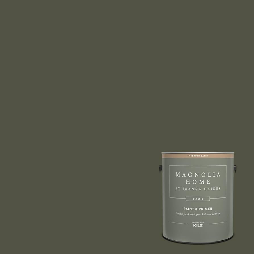 Magnolia Home by Joanna Gaines Classic Interior Wall, Ceiling, Trim Paint and Primer, Satin Finis... | Amazon (US)
