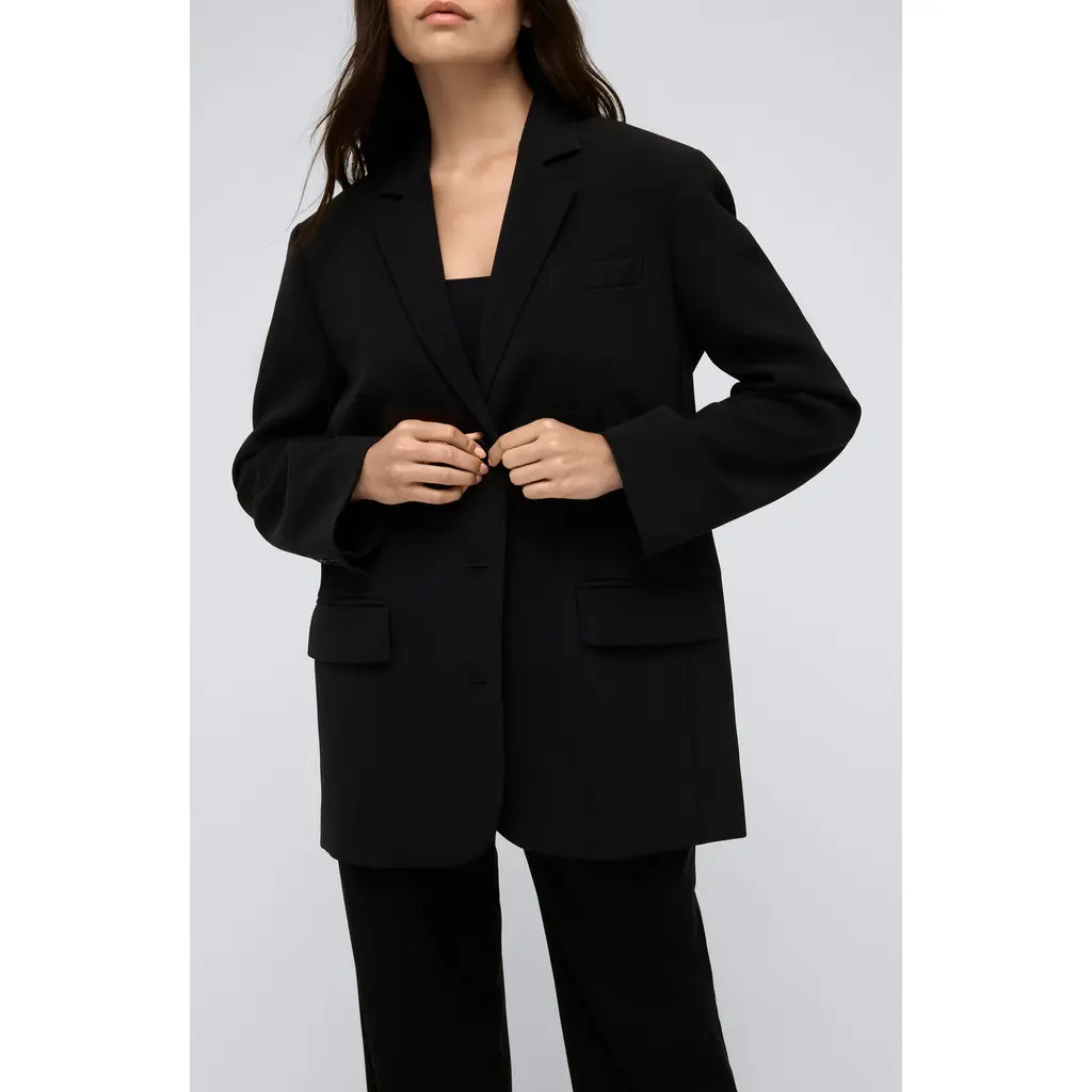 Kenneth Cole Vision Stretch Twill Jacket in Black at Nordstrom, Size X-Large | Nordstrom