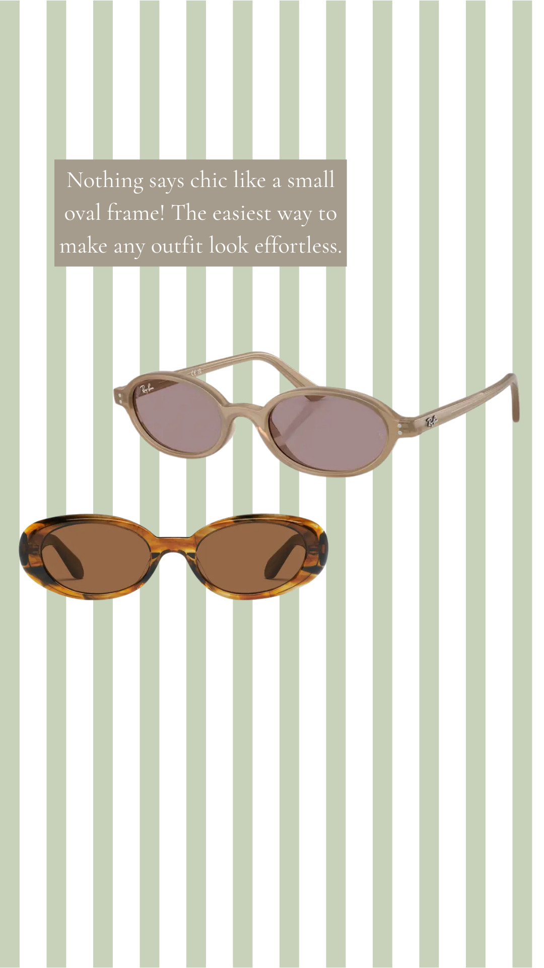 Everyone needs a pair of oval framed sunglasses! 

 #LTKgrwm #LTKootd #LTKmomlife
