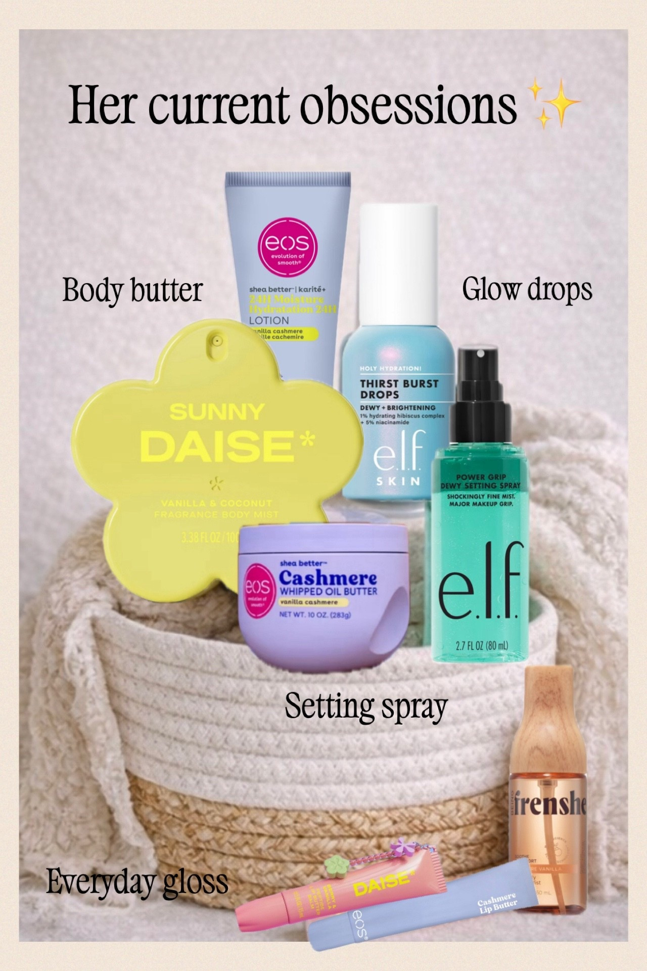 Her current obsessions ✨

If it smells like vanilla + coconut and makes your skin glow… it’s going in the cart 🛒🤍

These are my everyday go-to’s lately — from soft, hydrated skin to that dewy makeup finish ✨

Everything is affordable + Target finds you’ll actually use daily 🙌

#LTKselfcare #LTKBeauty #LTKSaleAlert