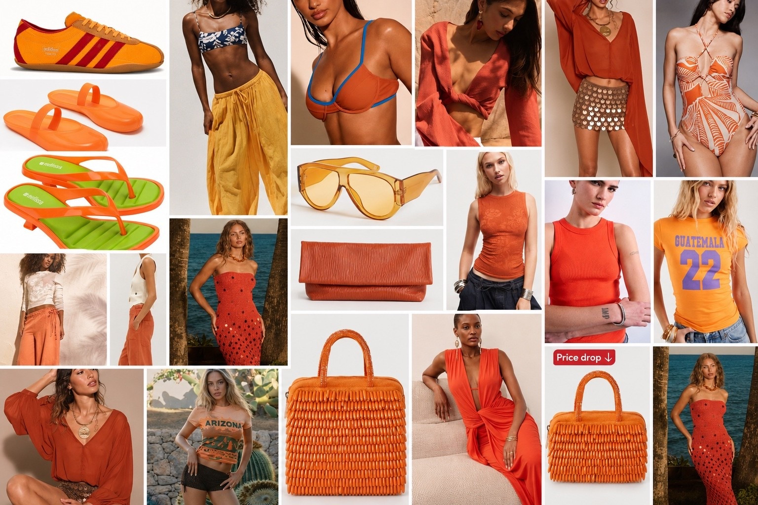ORANGE YOU GLAD YOU FOUND THIS 🍊✨

Serving citrus tones, sunset shades, and statement pieces that make summer outfits look expensive without the designer price tag.

From the sneakers to the dresses to the accessories… every piece is giving vacation, brunch, and main character energy.

Tap to shop my orange edit 🧡

#LTKootd #LTKgrwm #LTKSwim