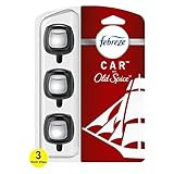 Febreze Old Spice Car Air Fresheners, Old Spice Scent, Odor Fighter for Strong Odor, Car Vent Cli... | Amazon (US)