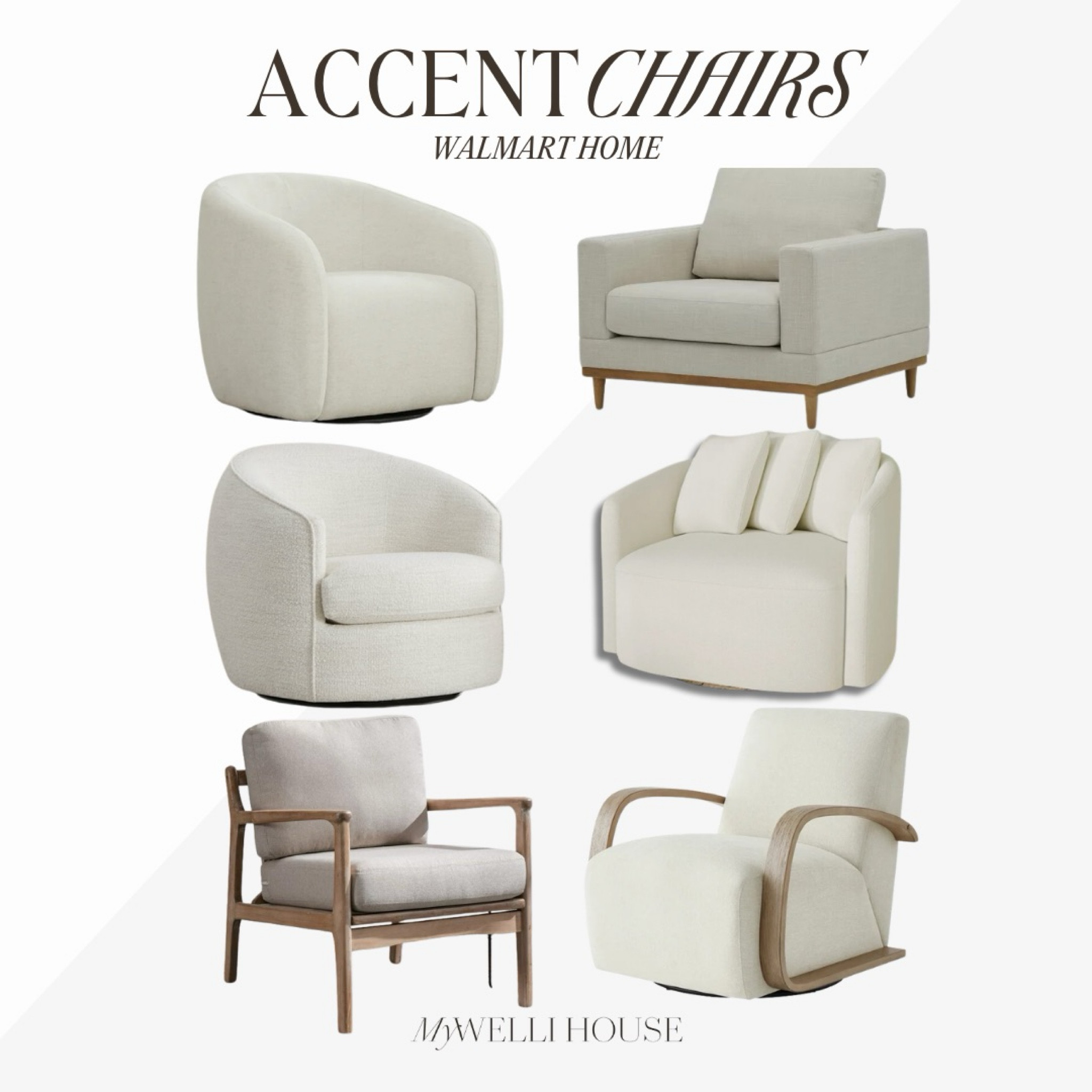 Walmart Home - Accent Chairs

#WalmartHome #DesignerInspired #AffordableLuxury #TrendyDecor #ShopTheLook


#LTKStyleTip #LTKSaleAlert #LTKHome