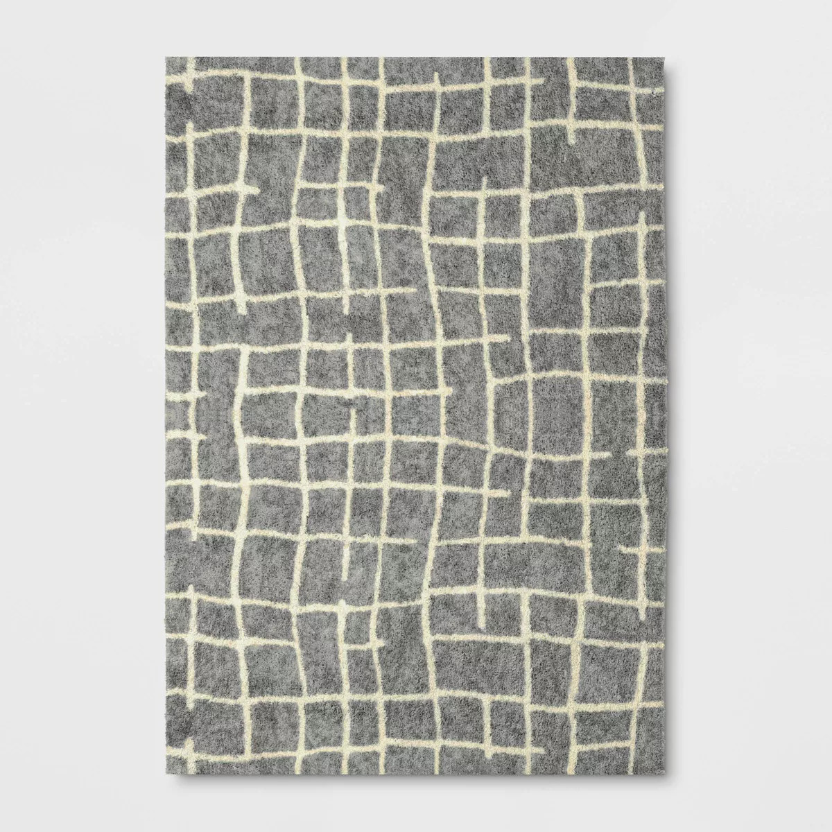 Broken Grid Shag Area Rug - Threshold™ | Target