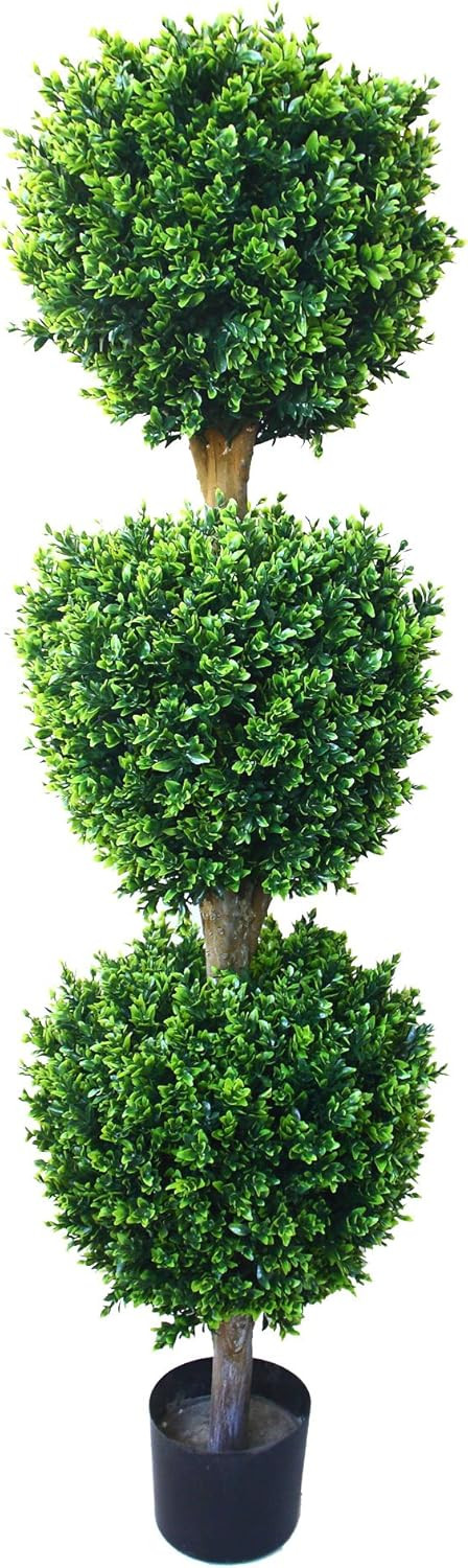 Pure Garden 50-10007 Hedyotis Triple Ball Tree, 5-Feet, 15x15, Green | Amazon (US)