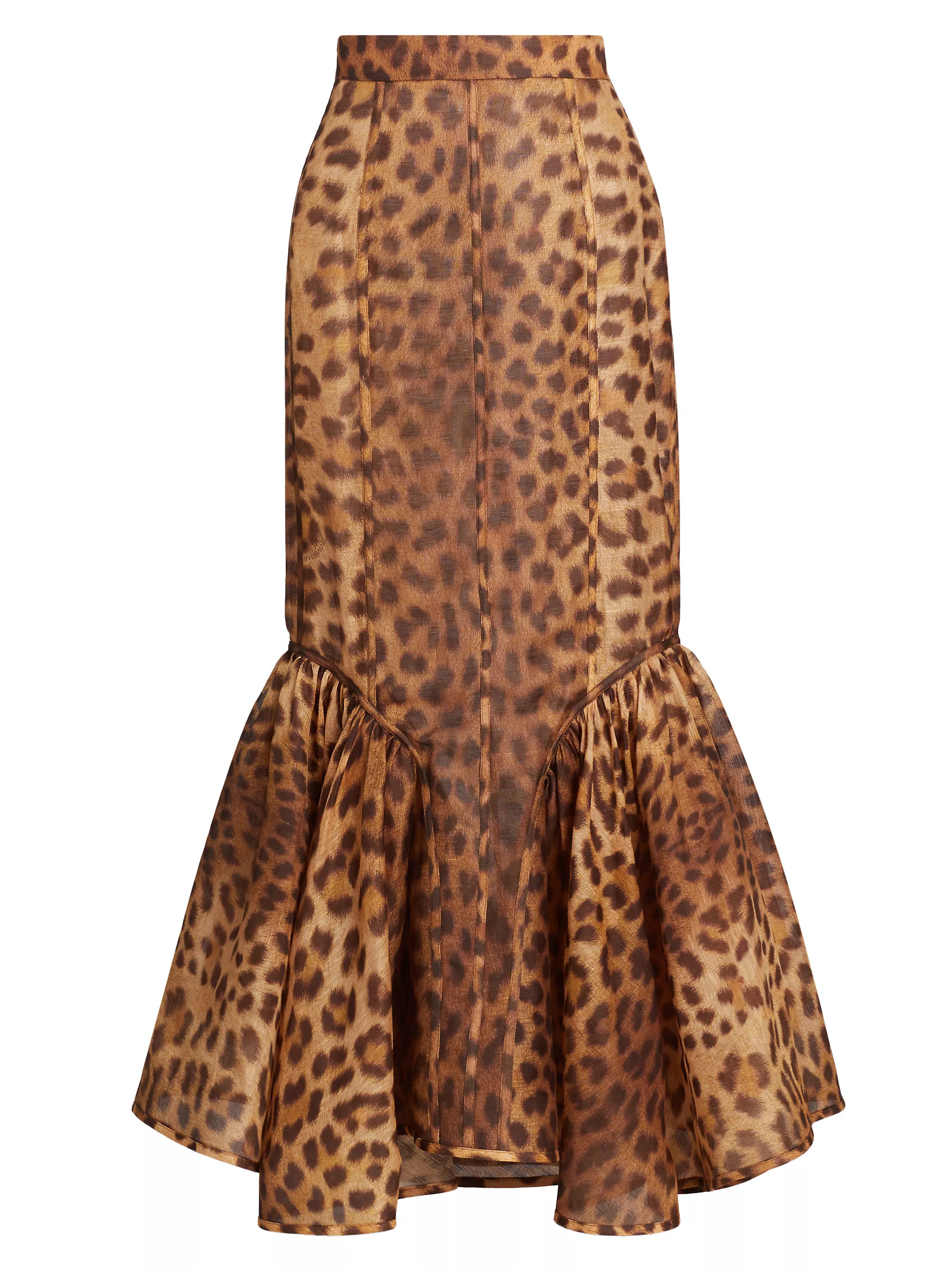 Crush Leopard-Print Paneled Maxi Skirt | Saks Fifth Avenue