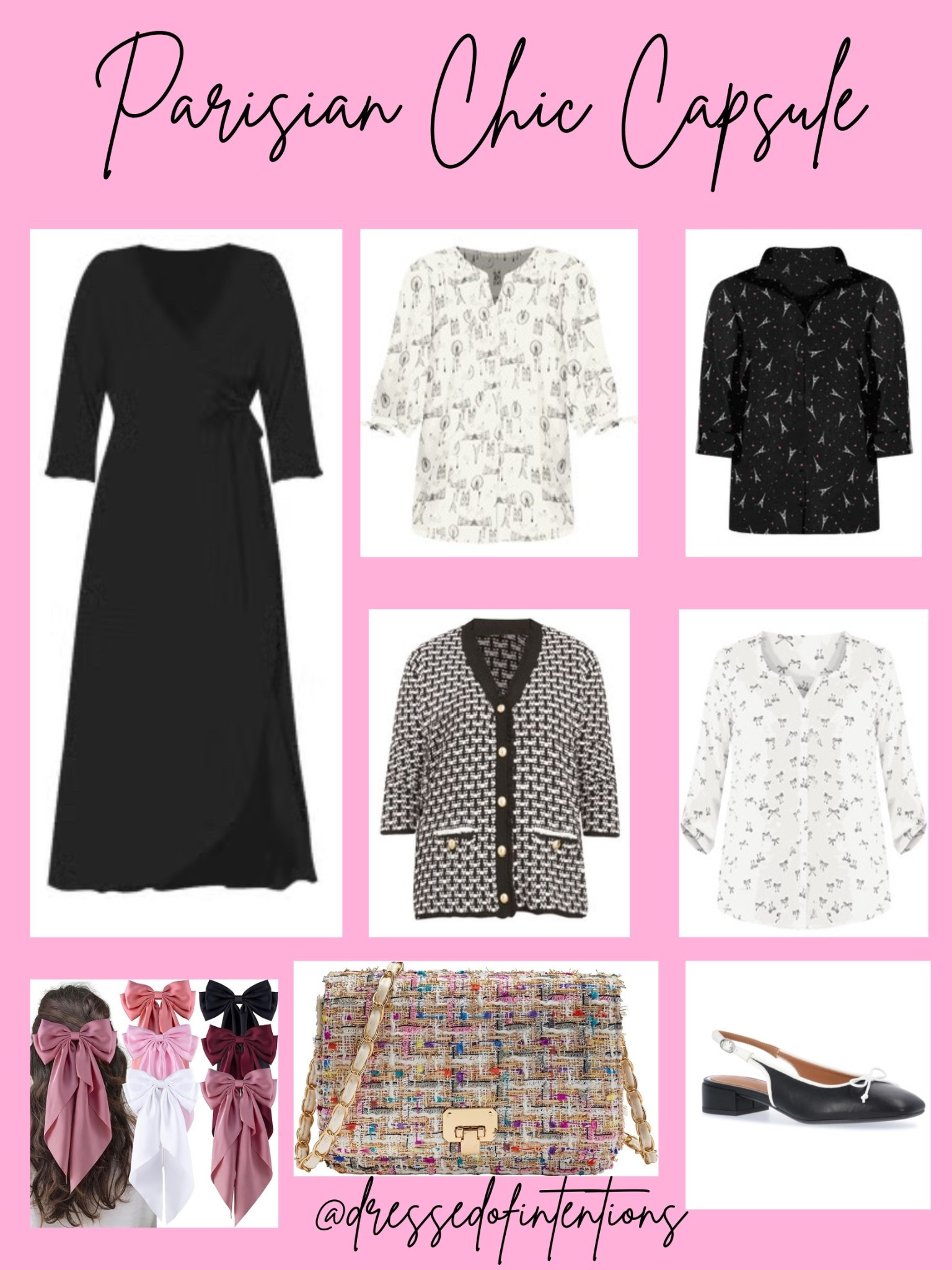 A little capsule wardrobe for the transition from winter to spring. Each of these pieces comes in multiple colors / prints so you can make it your own but I am loving the Parisian vibes 

#LTKPlusSize #LTKWorkwear #LTKootd