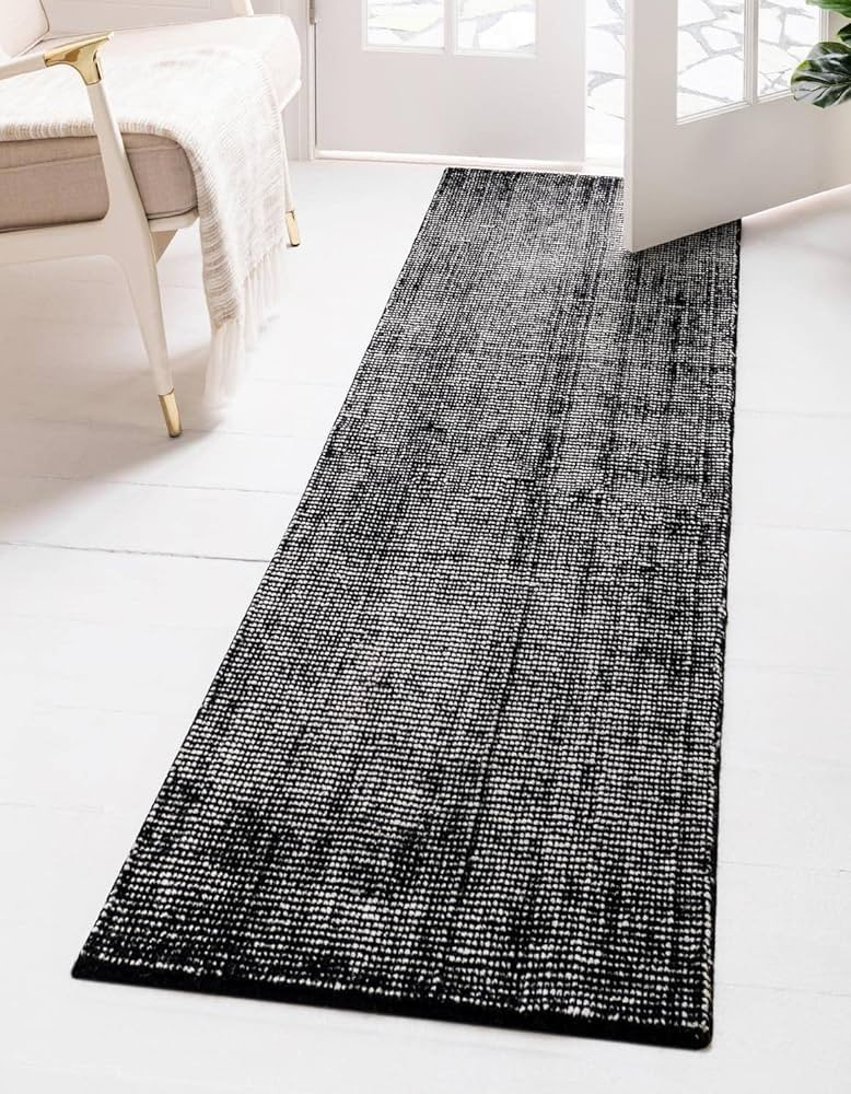 Unique Loom English Manor Collection Area Rug - Farmhouse (2' x 9' 10" Runner, Blackberry/ Ivory) | Amazon (US)