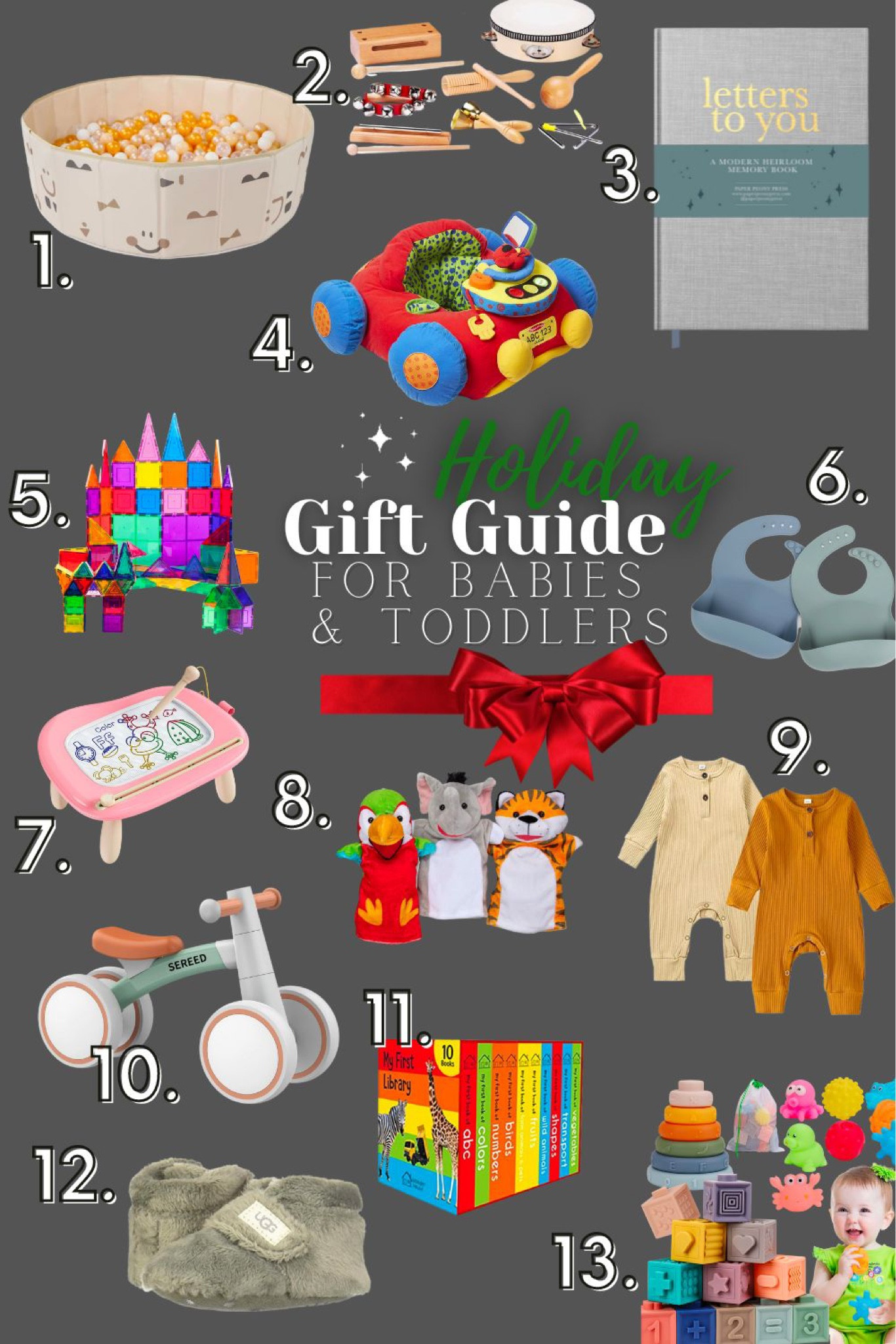 Gift ideas for Babies and Toddlers! 

#LTKkids #LTKCyberweek #LTKHoliday