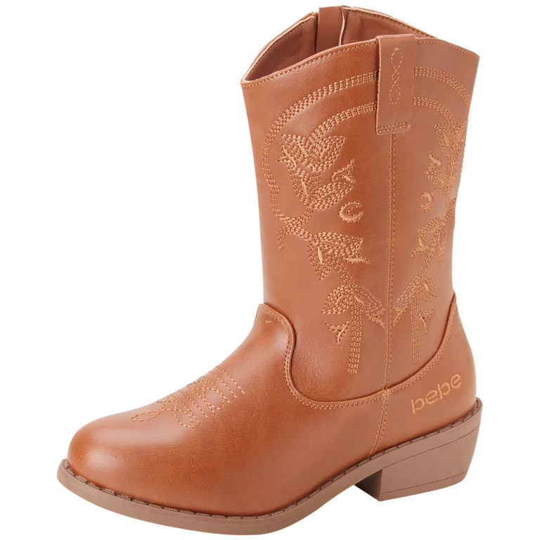 bebe&nbsp;Girls' Cowgirl Boots&nbsp;- Classic Western&nbsp;Cowboy&nbsp;Boots for Girls&nbsp;with ... | Walmart (US)