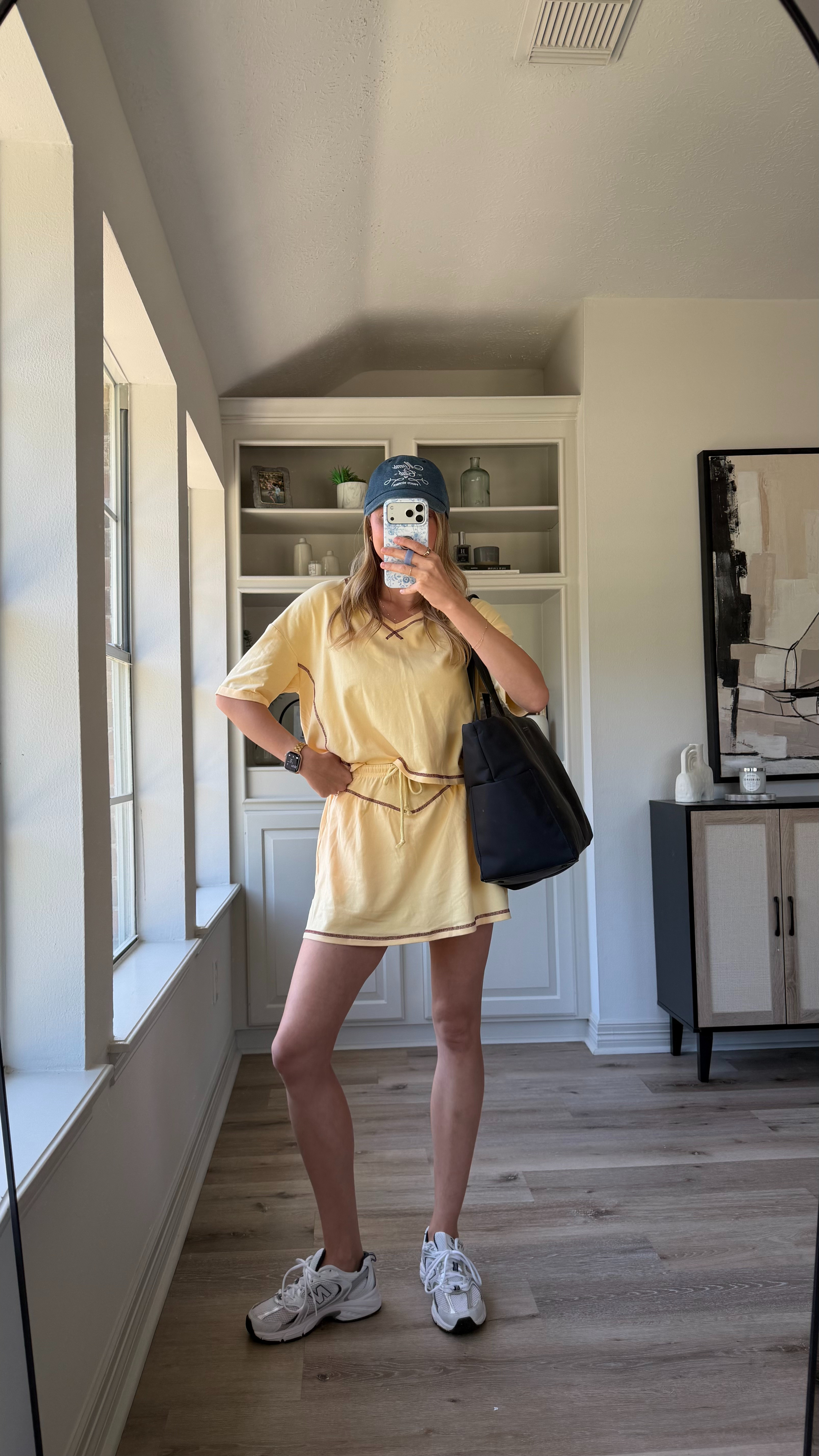 Cutest matching skort set for the perfect on the go mom outfit! Wearing size small 

 #LTKootd #LTKmomlife #LTKActive