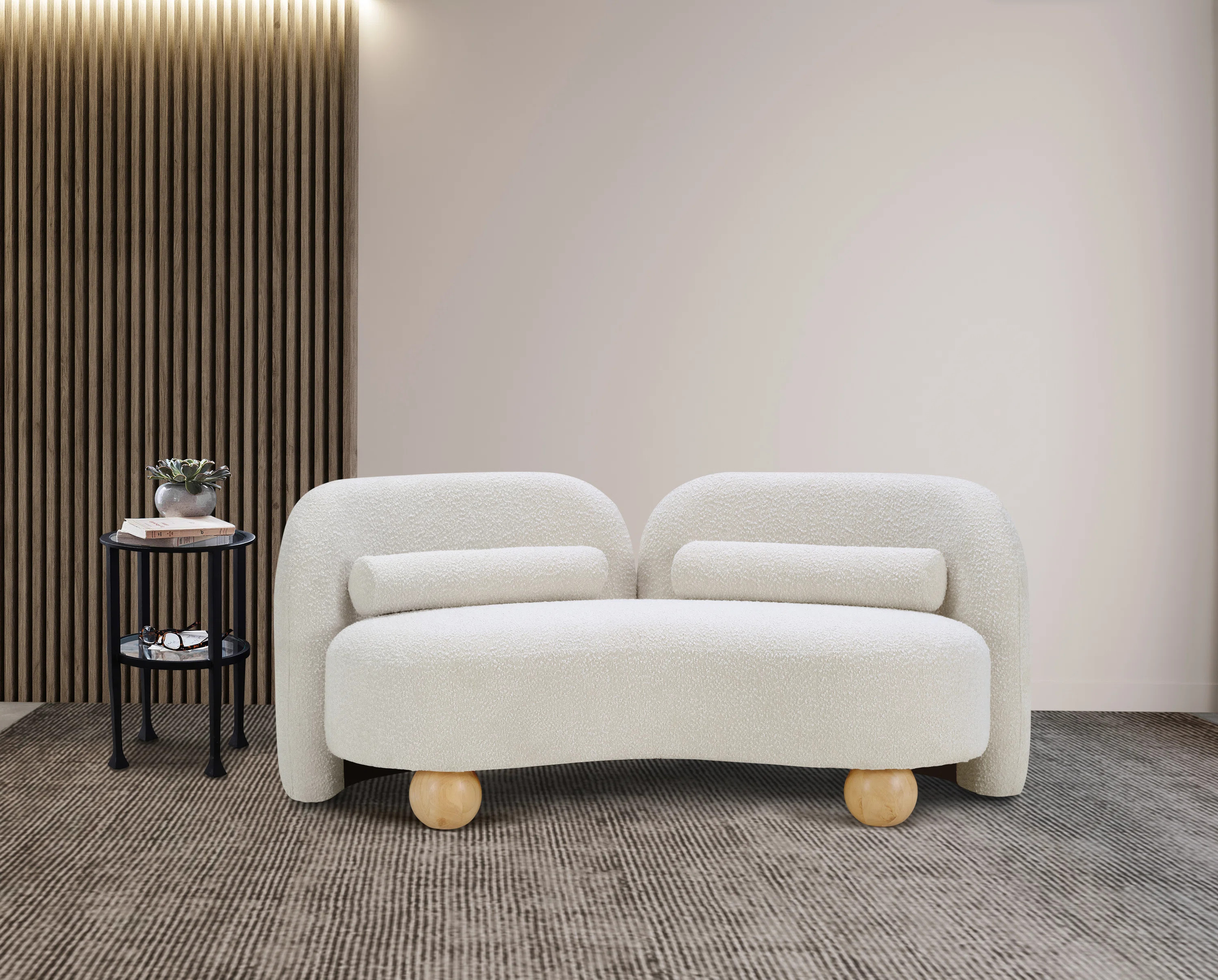 Manso Upholstered Loveseat | Wayfair North America