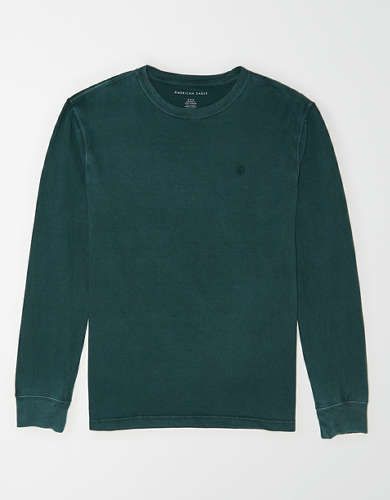 AE Super Soft Long Sleeve T-Shirt | American Eagle Outfitters (US & CA)