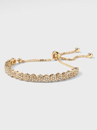 Pave Pull Through Bracelet | Banana Republic Factory