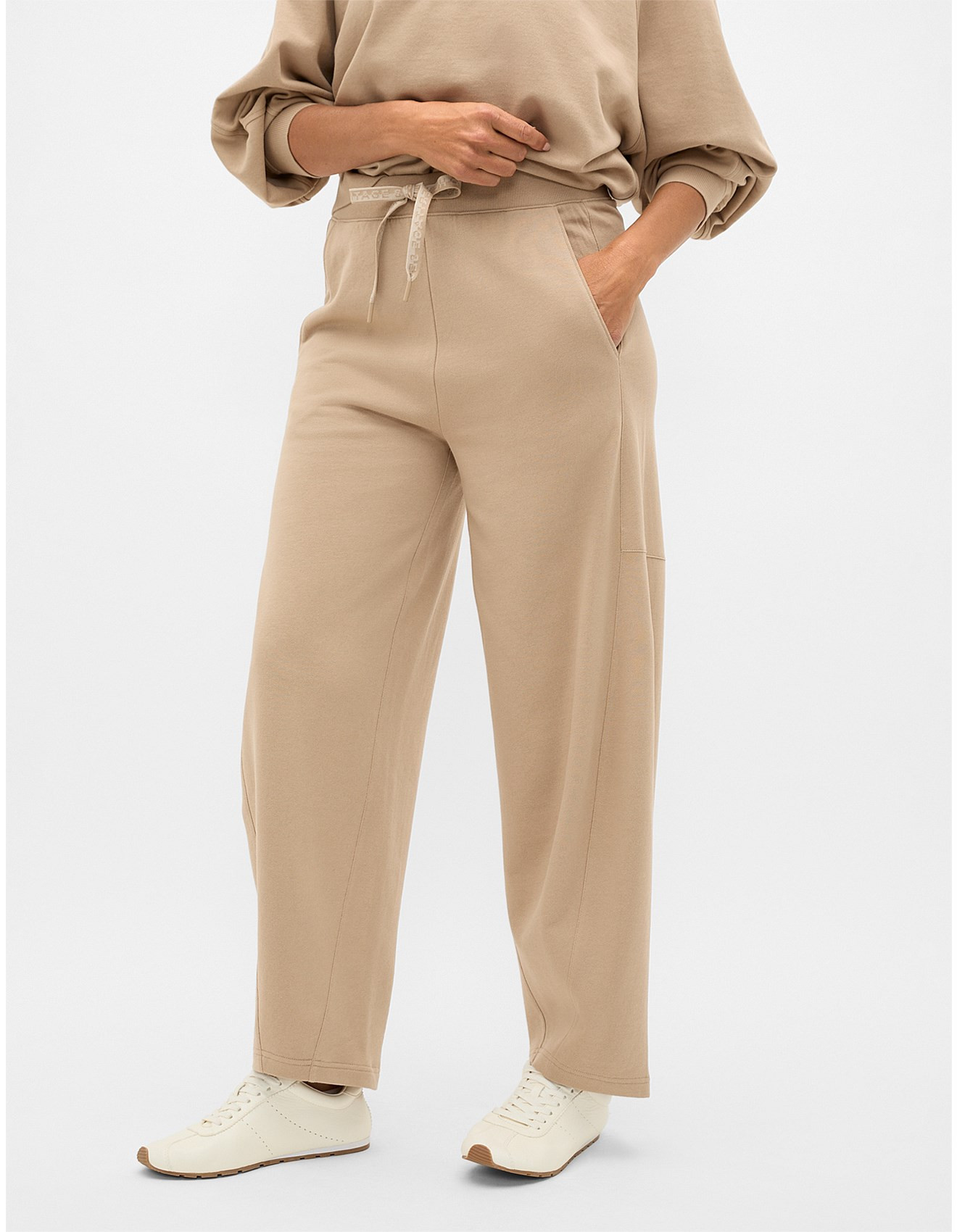 MD TERRY TIE FRONT TRACKPANT | David Jones (Australia & New Zealand)