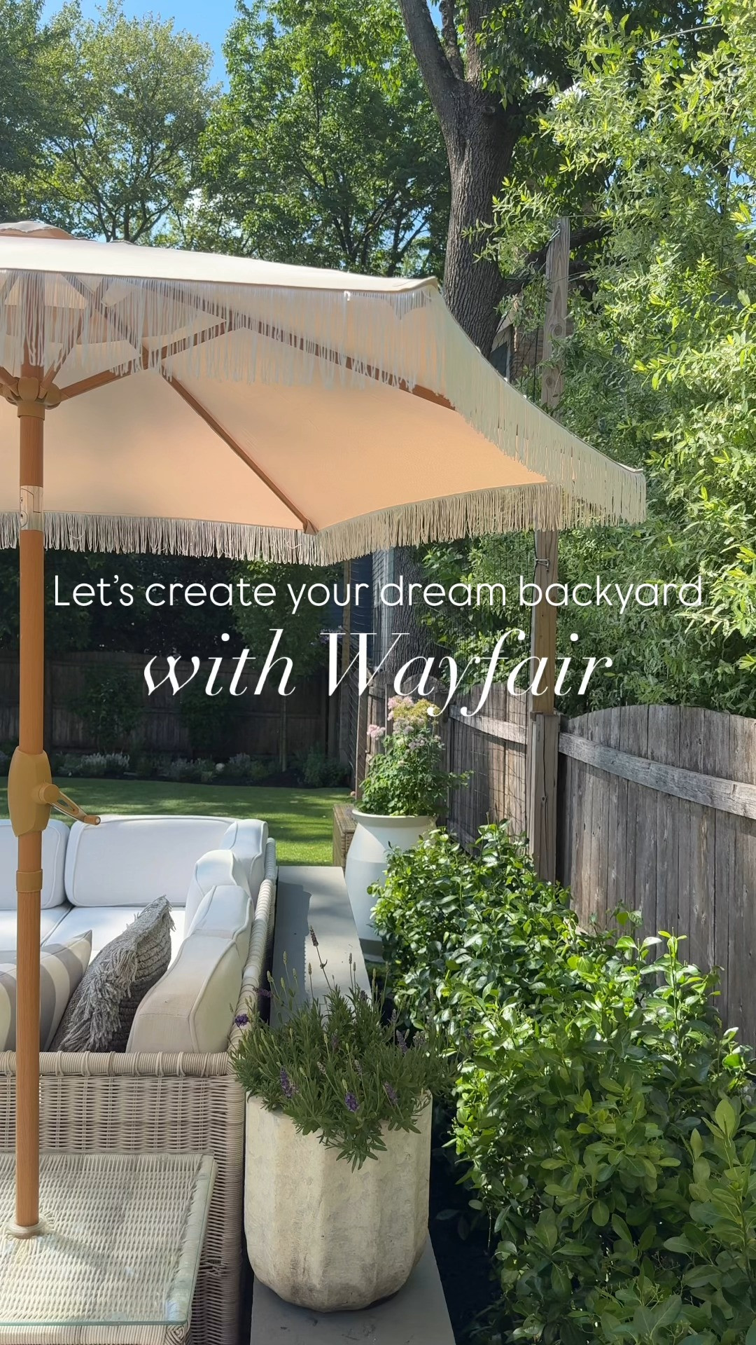 #ad We're ready for outdoor entertaining this season all thanks to @Wayfair!

Our outdoor rugs have lasted years (and still look gorgeous!!) -- perfect for that perfect modern coastal look. I also found the prettiest throw pillows for our sofas and rocking chairs, a woven storage box that blends seamlessly with our decor (for all of the kids' toys), an umbrella that will make you feel like you're on vacation, and outdoor solar lights that let you entertain when the sun goes down.

#WayfairPartner#Wayfair 

 #LTKSeasonal #LTKHome #LTKSaleAlert