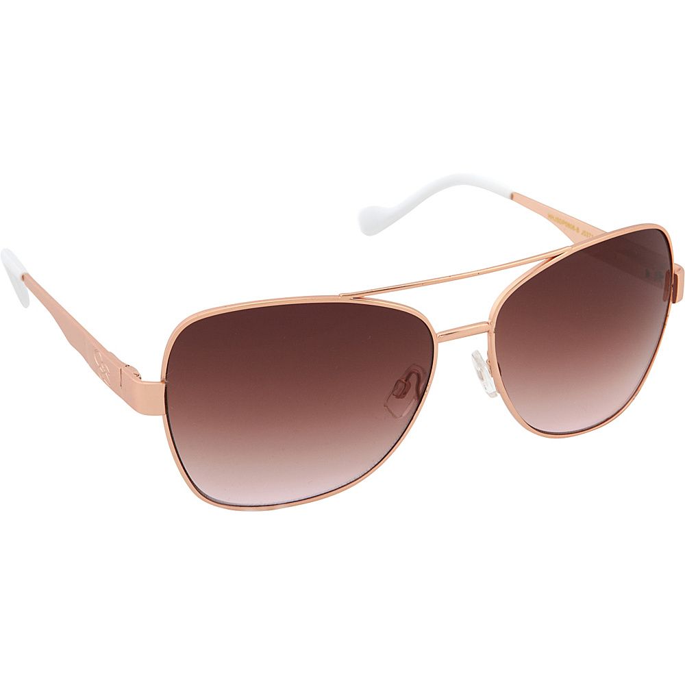 Jessica Simpson Sunwear Aviator Sunglasses Matte Rose Gold - Jessica Simpson Sunwear Sunglasses | eBags