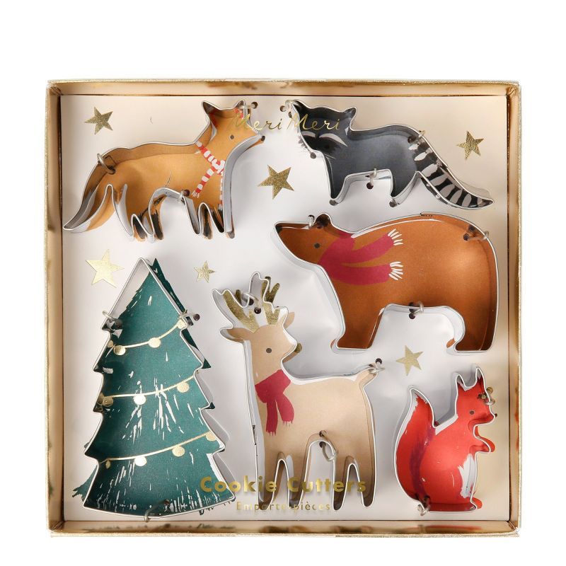 Meri Meri Christmas Motif Cookie Cutters (Pack of 6) | Target