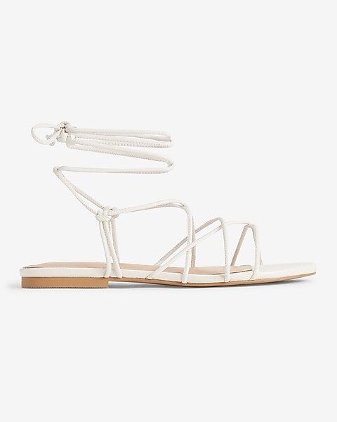 Lace-up Strappy Sandals | Express