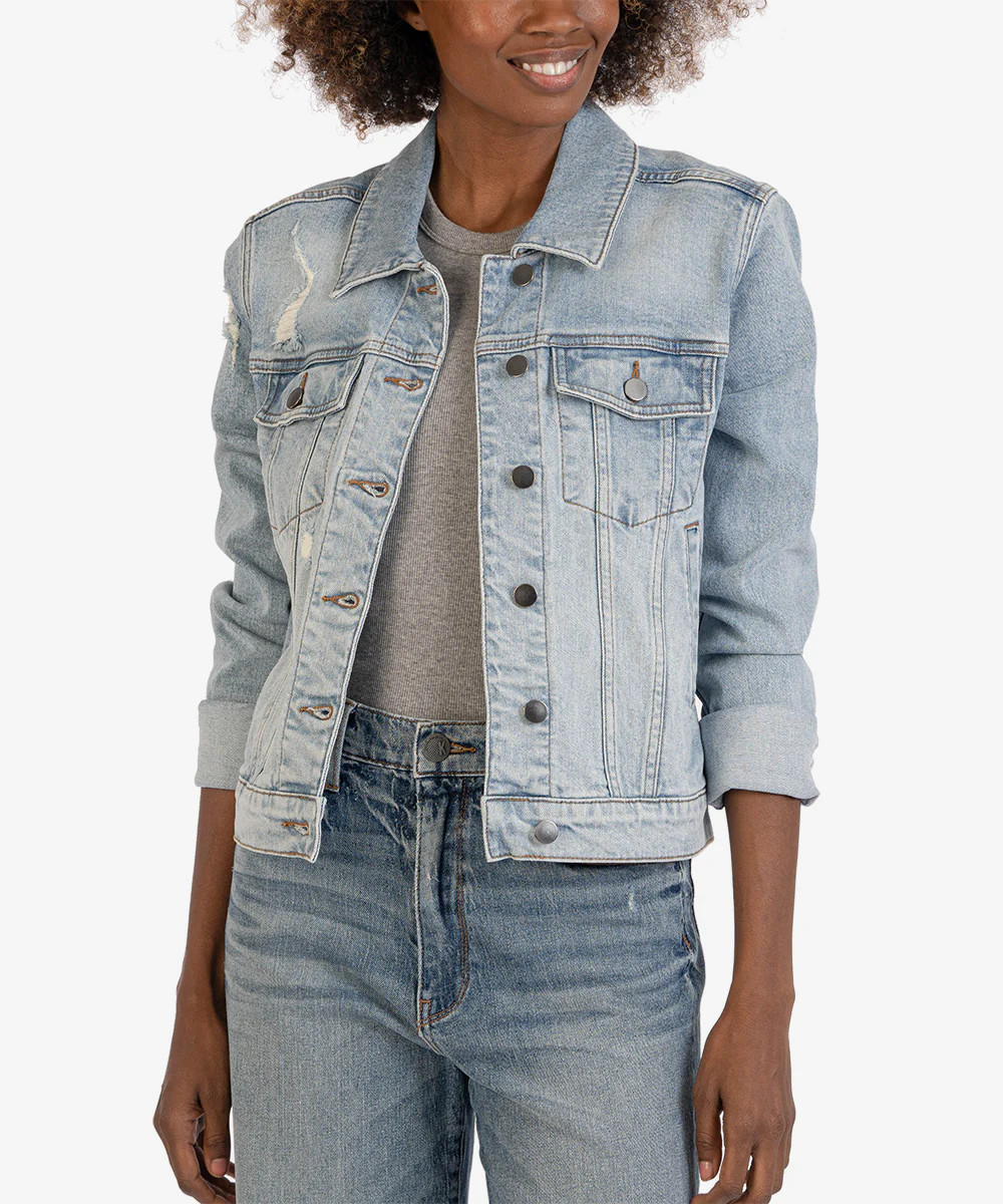Julia Denim Jacket (Electrify Wash) - Kut from the Kloth | Kut From Kloth