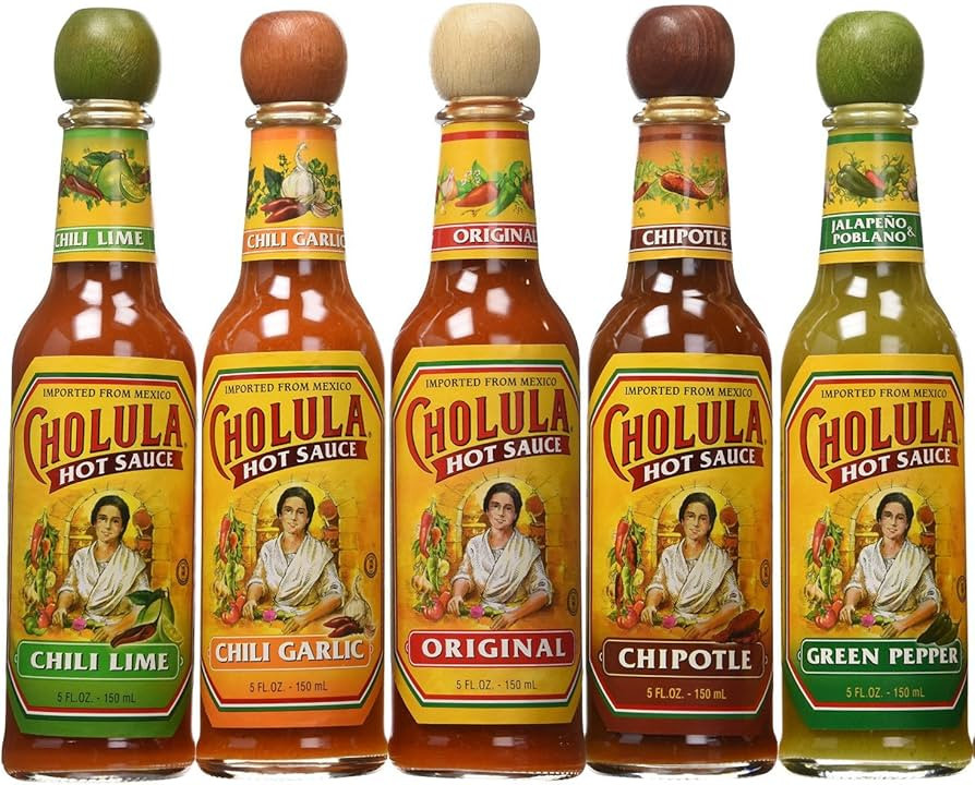 Cholula Hot Sauce Variety Pack - 5 Different Flavors | Amazon (US)