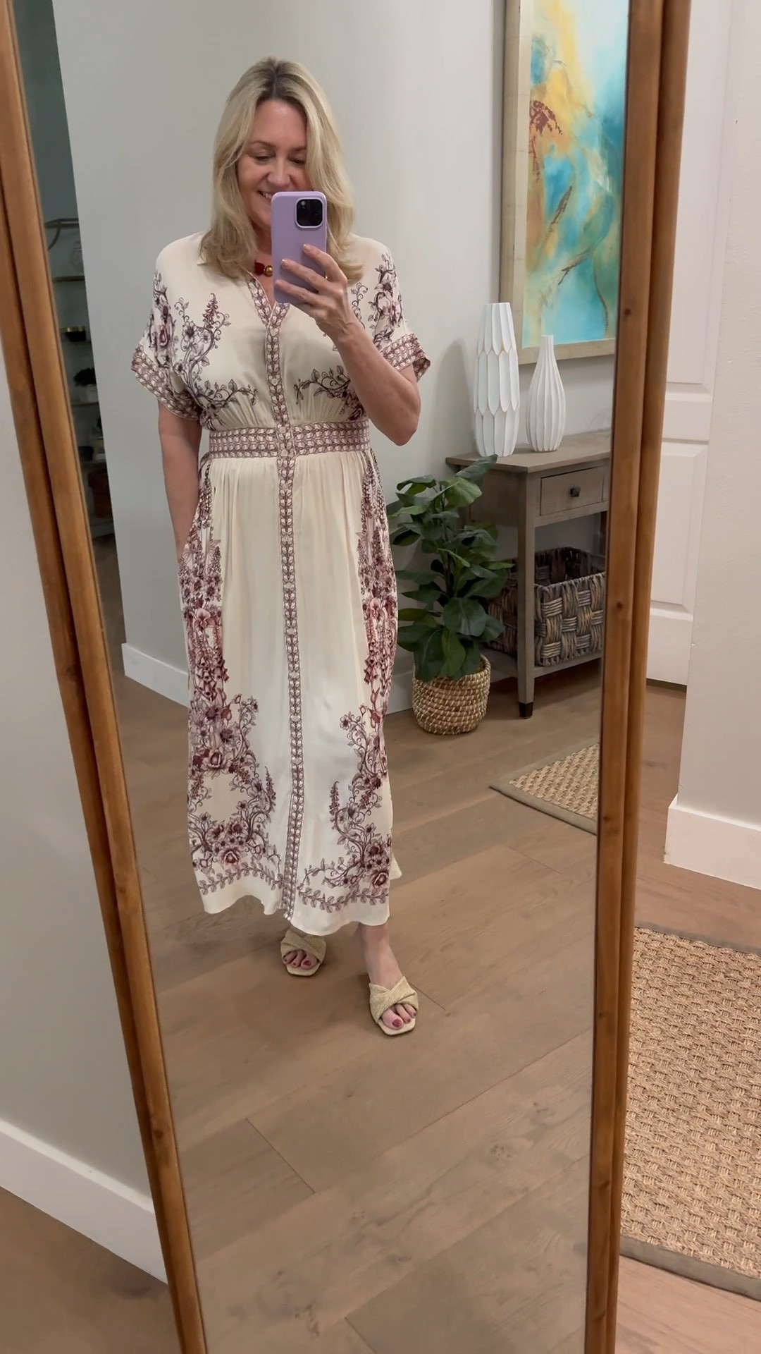 Another cute TJ Maxx find, Maxi dress ￼

#LTKMidsize #LTKSeasonal #LTKootd