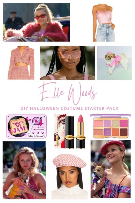 Elle Woods DIY Halloween starter pack 💕💕 

#LTKHalloween #LTKunder50 #LTKSeasonal