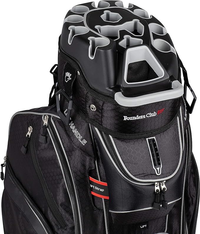 Founders Club Premium Cart Bag with 14 Way Organizer Divider Top | Amazon (US)