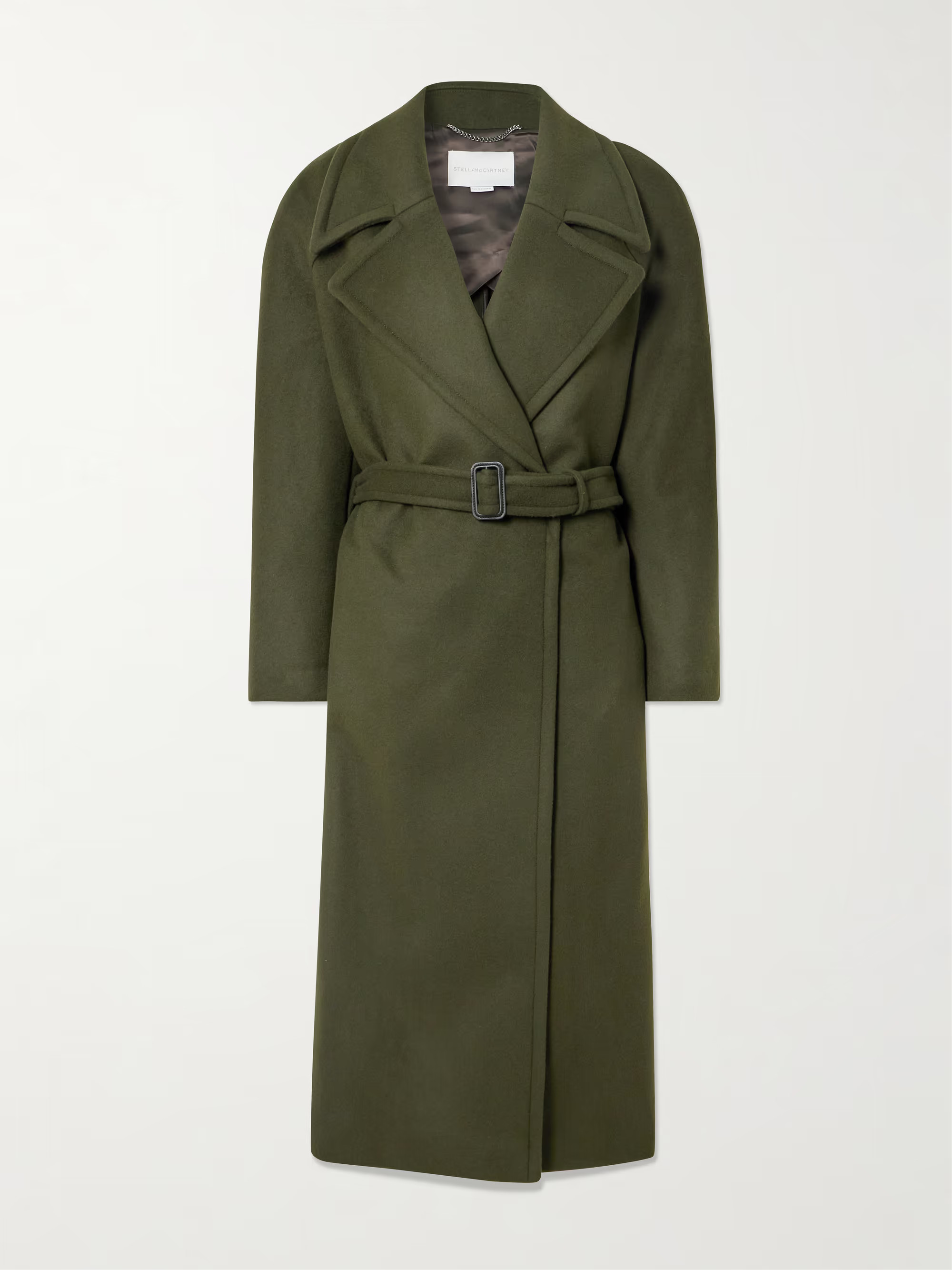 Belted double-breasted wool coat | NET-A-PORTER APAC