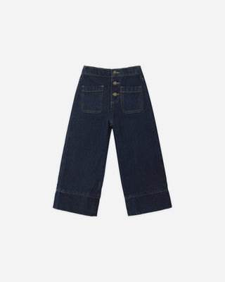 Patch Pocket Pant Dark Indigo | Rylee + Cru