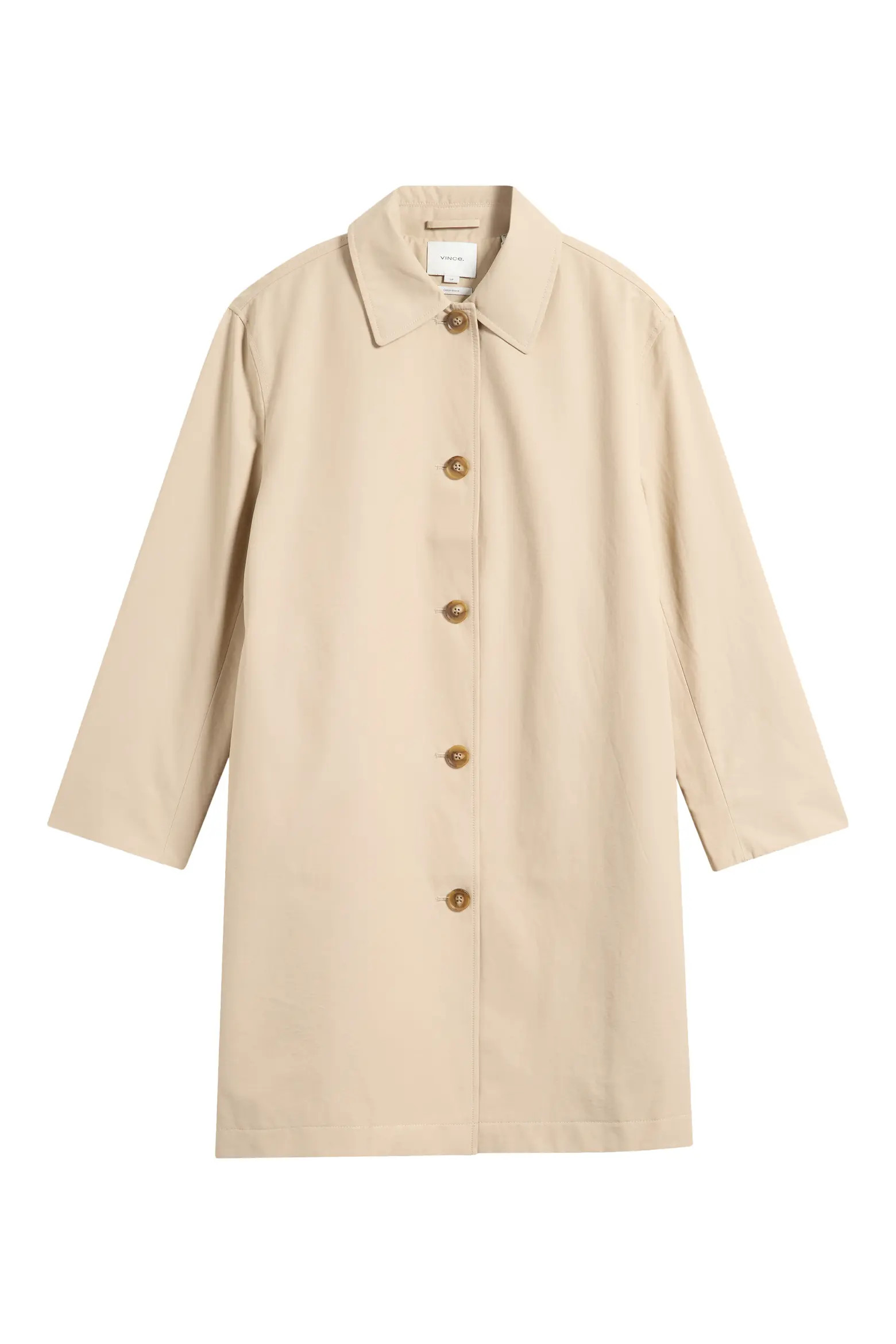 Tailored Longline Raincoat (Women) | Nordstrom | Nordstrom