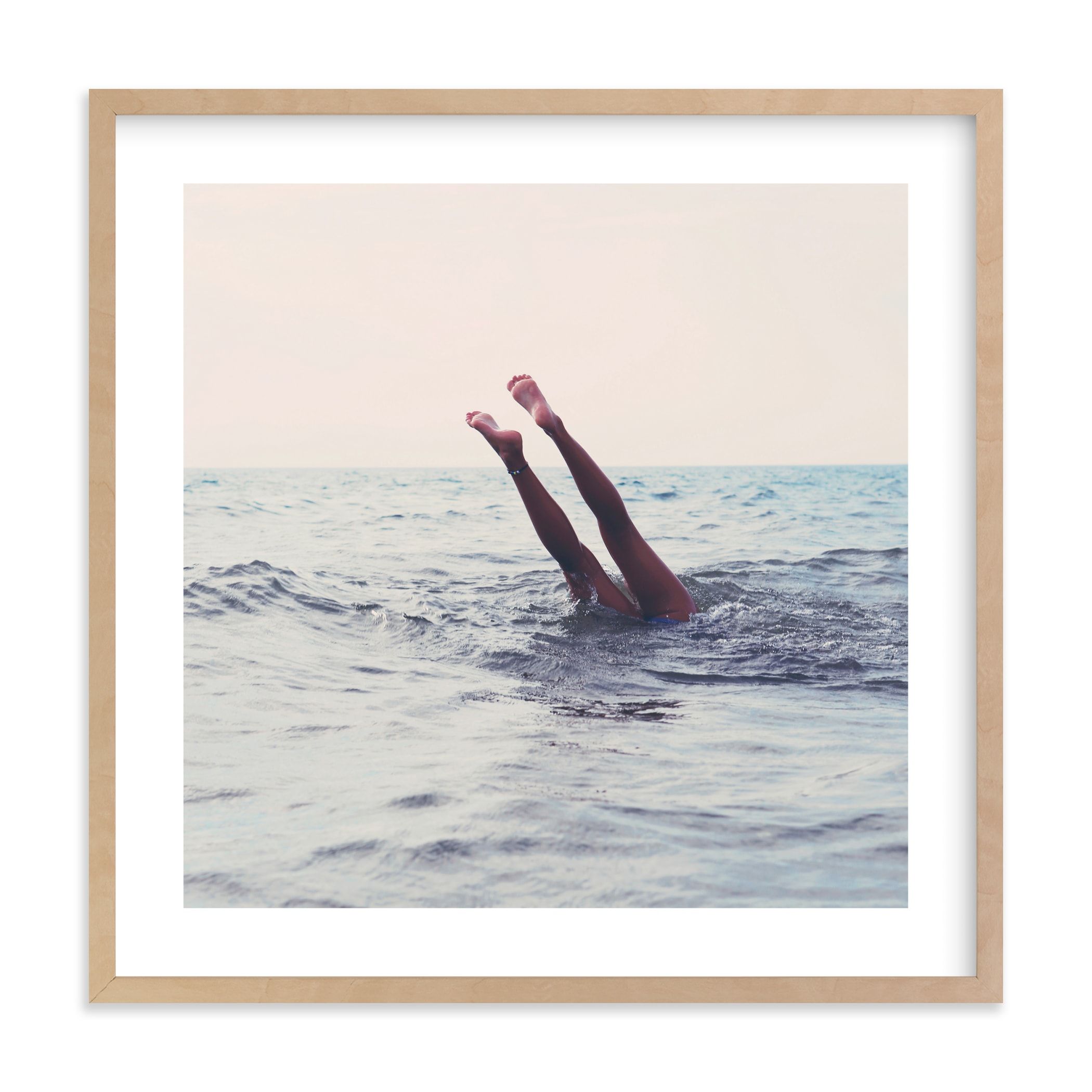 "Summer Handstand" - Photography Limited Edition Art Print by ALICIA BOCK. | Minted