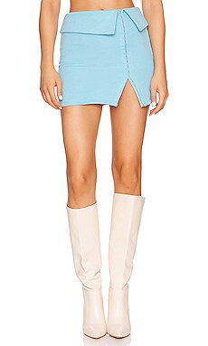 Alexis Crop Top in Blue Mist | Revolve Clothing (Global)