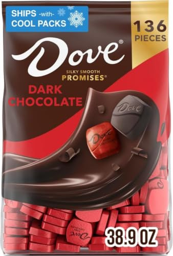 DOVE PROMISES Dark Chocolate Candy, Bulk, 136 Count, 38.9 oz Bag | Amazon (US)