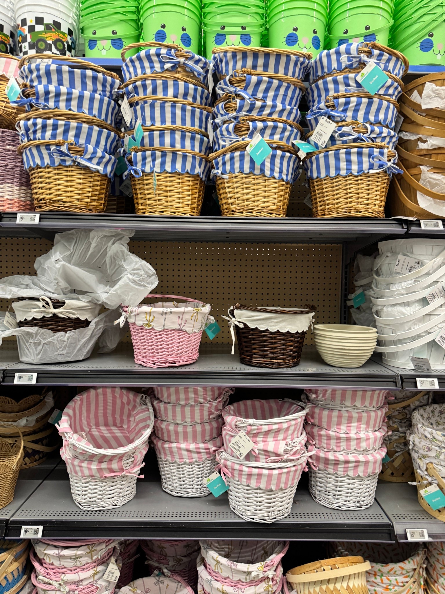 These are the cutest Easter baskets!  I would add a bow and a name on the liner 

#LTKKids #LTKFestival